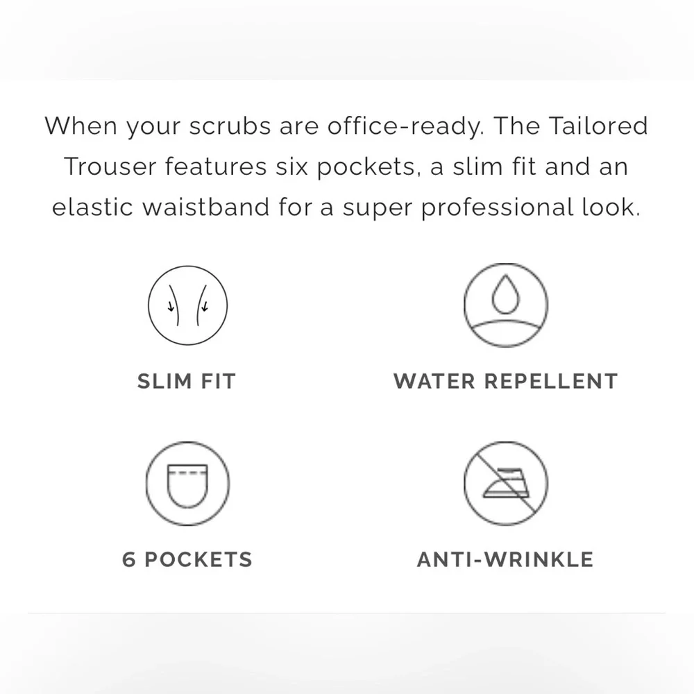 FIGS Men’s Tailored Trouser Agave